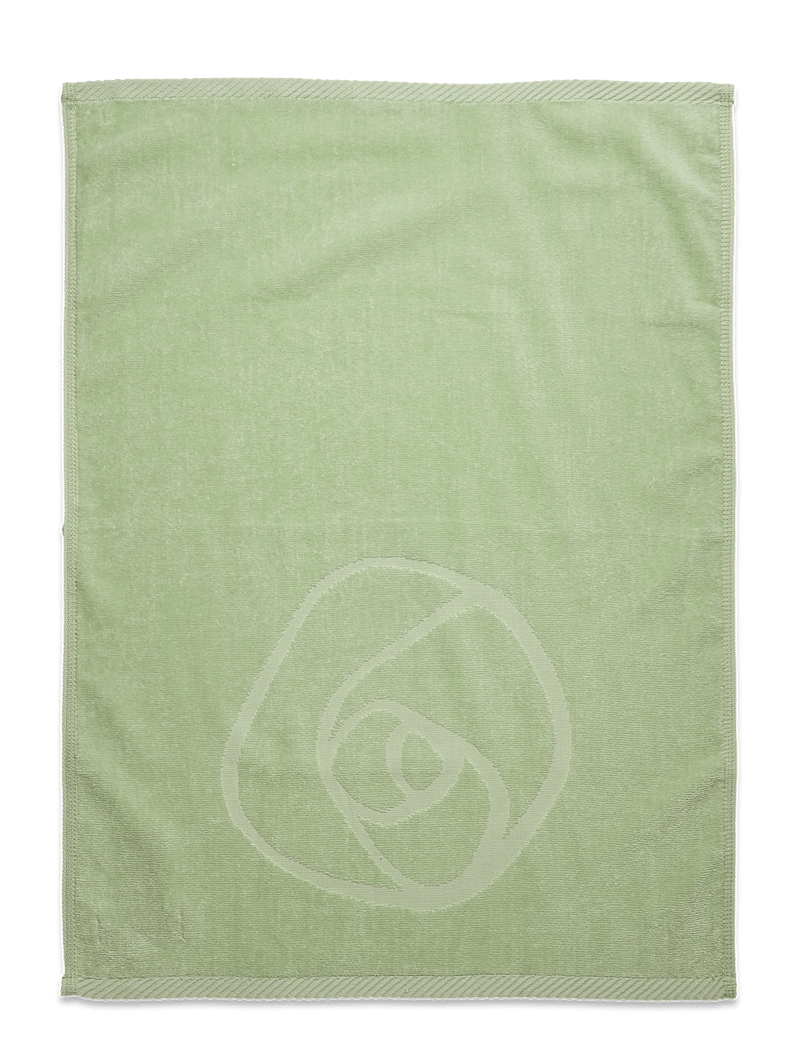 Rosemunde - towel 45x65cm - hand towels & bath towels - smoke green - 0