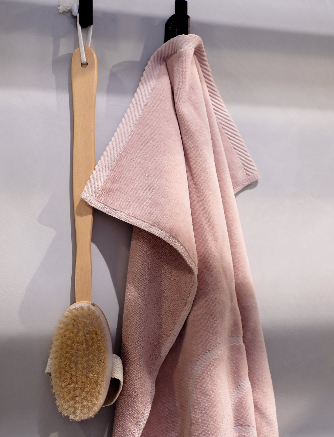 Rosemunde - towel 45x65cm - köp efter pris - vintage powder - 3