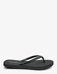 Rosemunde - Flip flops with braided strap - zemākās cenas - black - 3