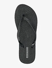 Rosemunde - Flip flops with glitter strap - mažiausios kainos - black - 7