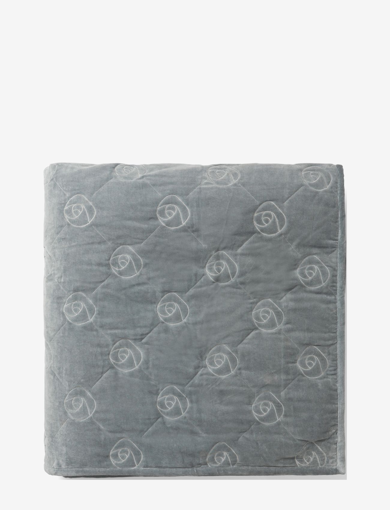 Rosemunde - Bedspread 260x260cm - tagesdecken - charcoal grey - 0