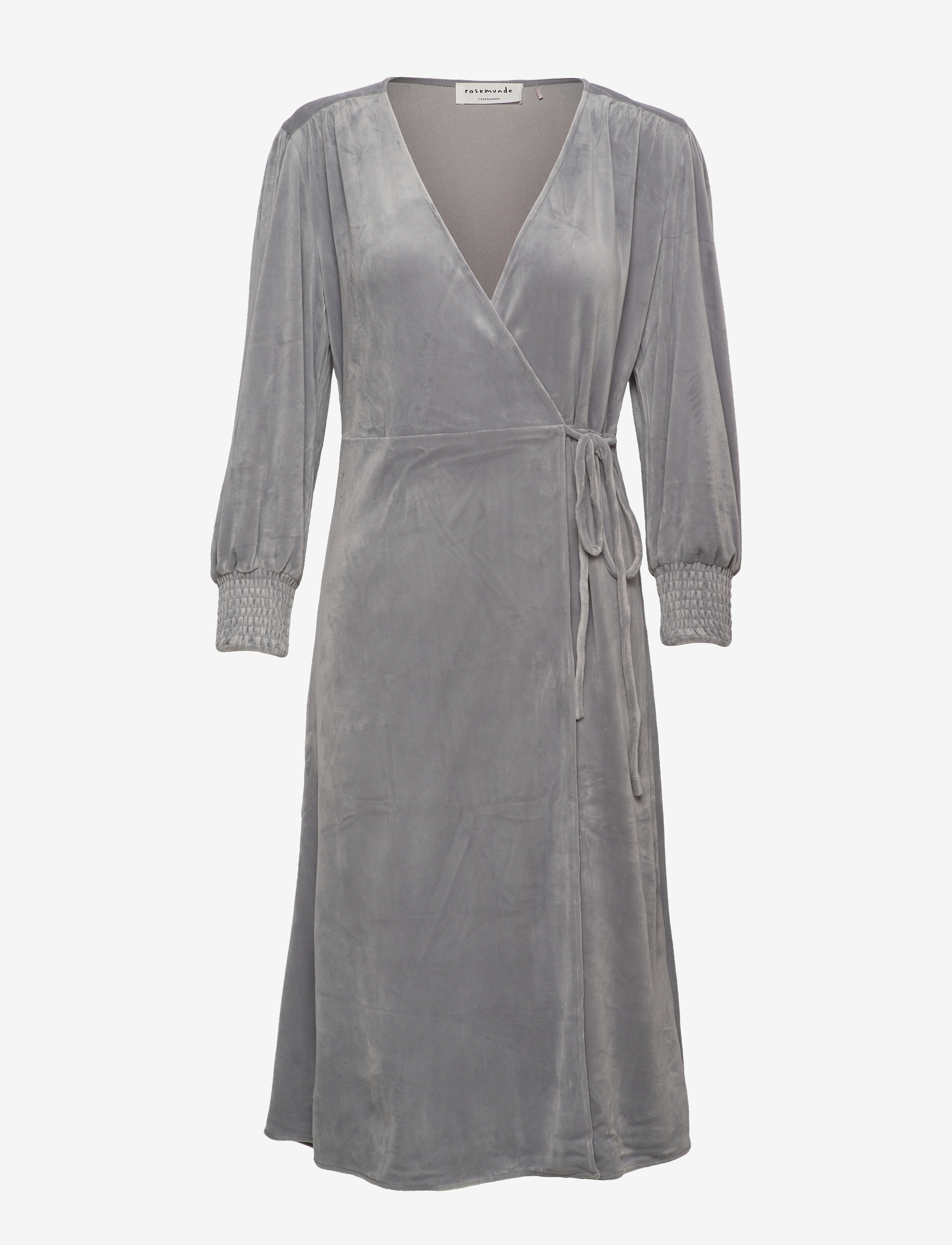 Rosemunde Dress - Wickelkleider - CHARCOAL GREY / grey