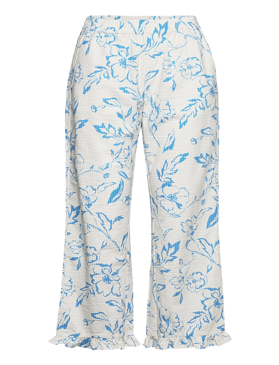 Rosemunde - Trousers - pidžaamapüksid - beach flower sand print - 0