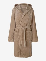 Fleece robe - SAND DUNE