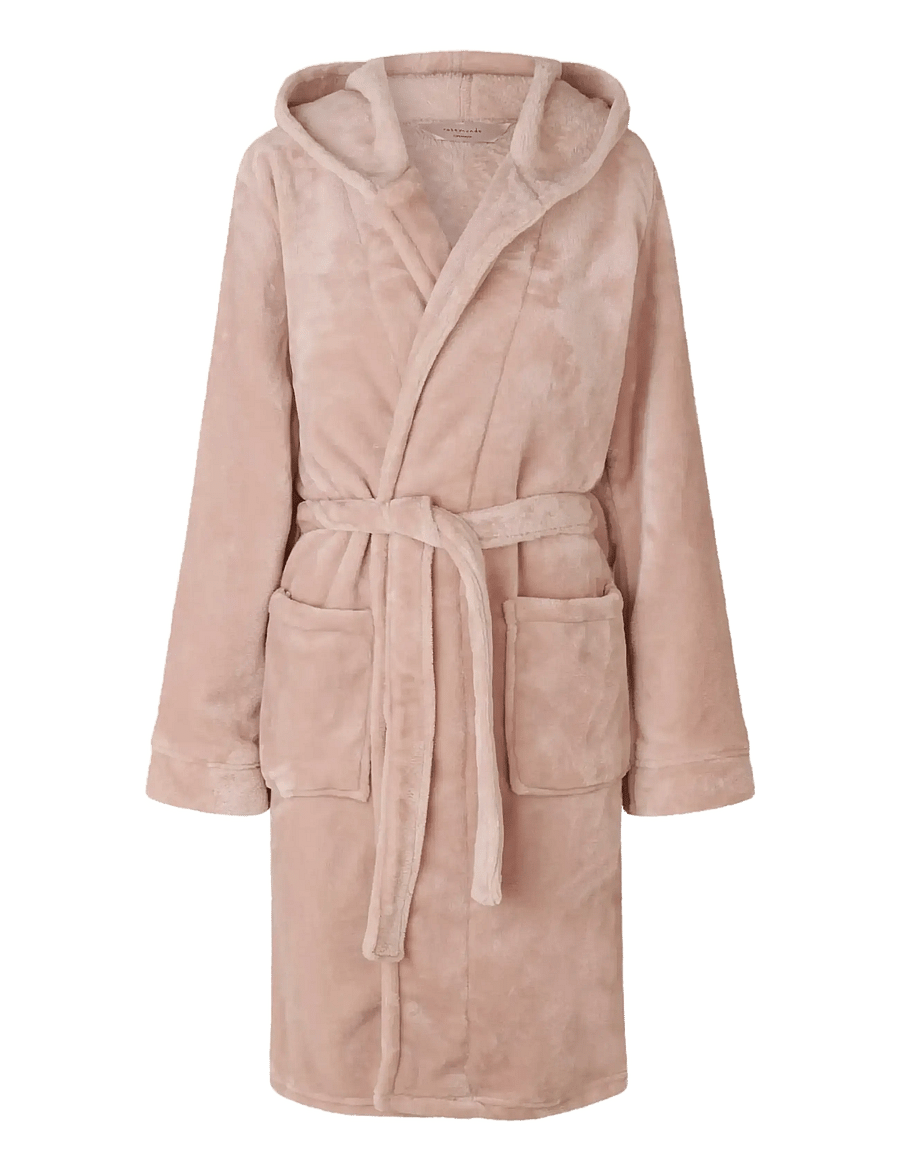 Rosemunde - RHFlurry Fleece robe - vintage powder - 0