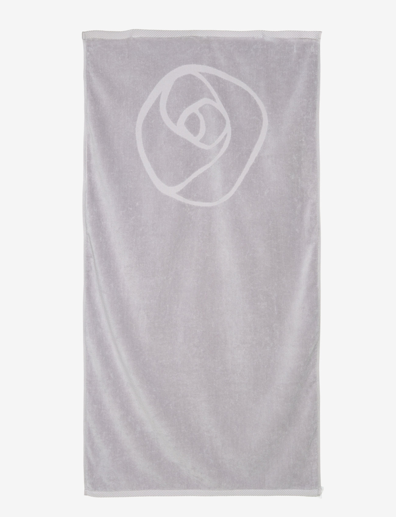 Rosemunde - Towel 100x150cm - badehåndklæder - charcoal grey - 0