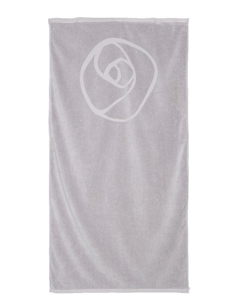 Rosemunde - Towel 100x150cm - badehåndklæder - charcoal grey - 0