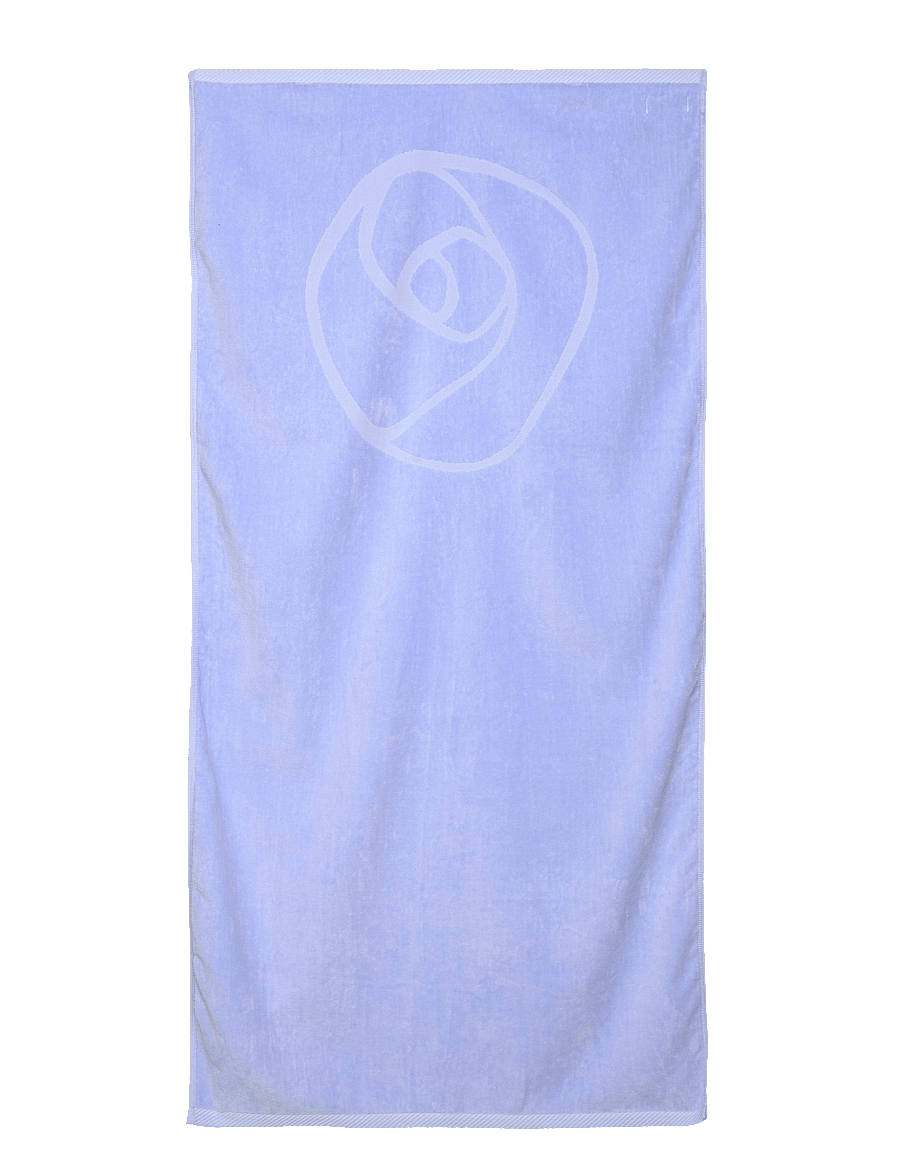 Rosemunde - Towel 100x150cm - saunalinad - serenity blue - 0
