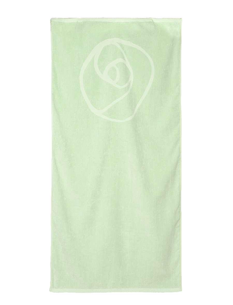 Rosemunde - Towel 100x150cm - badetücher - smoke green - 0