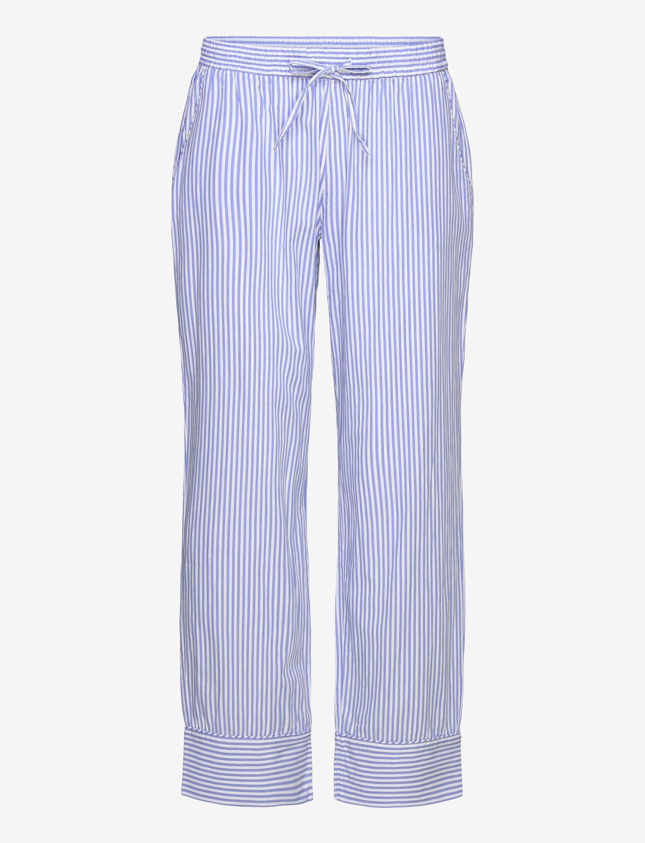 Rosemunde - RHPaige Nightset - blue white stripe print - 2