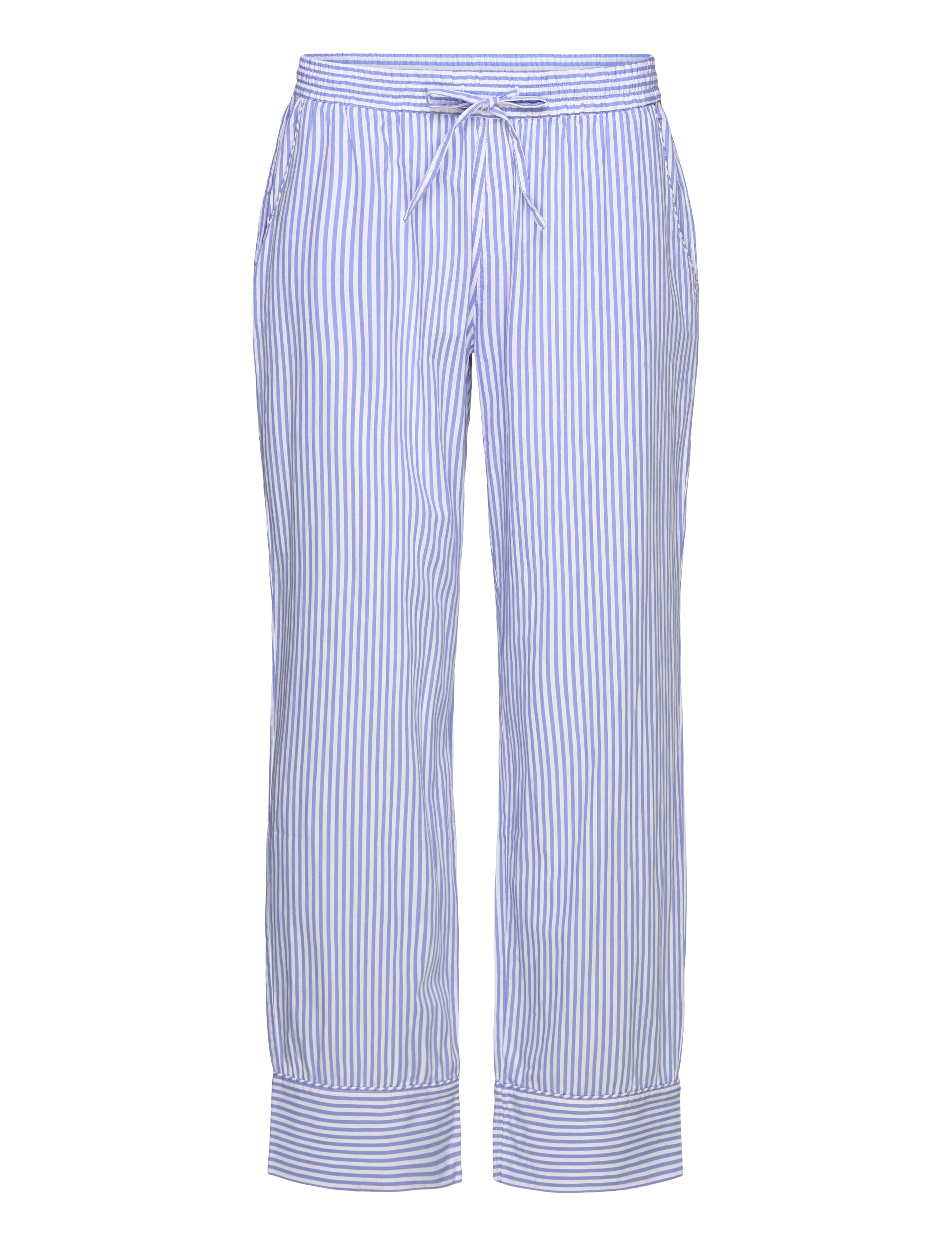 Rosemunde - RHPaige Nightset - blue white stripe print - 2