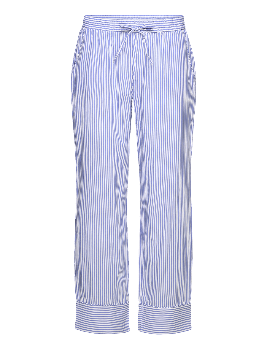 Rosemunde - RHPaige Nightset - blue white stripe print - 2