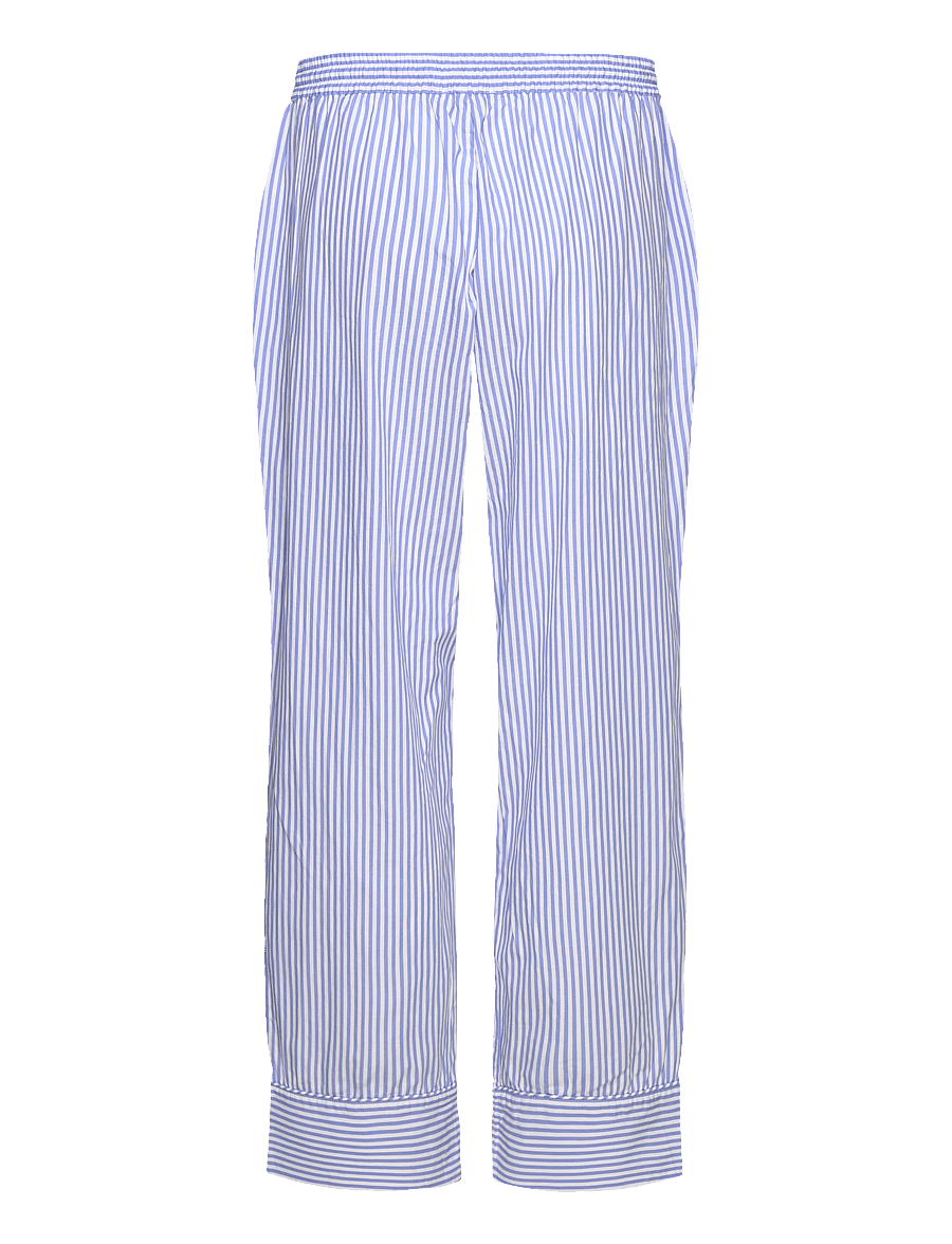 Rosemunde - RHPaige Nightset - blue white stripe print - 3