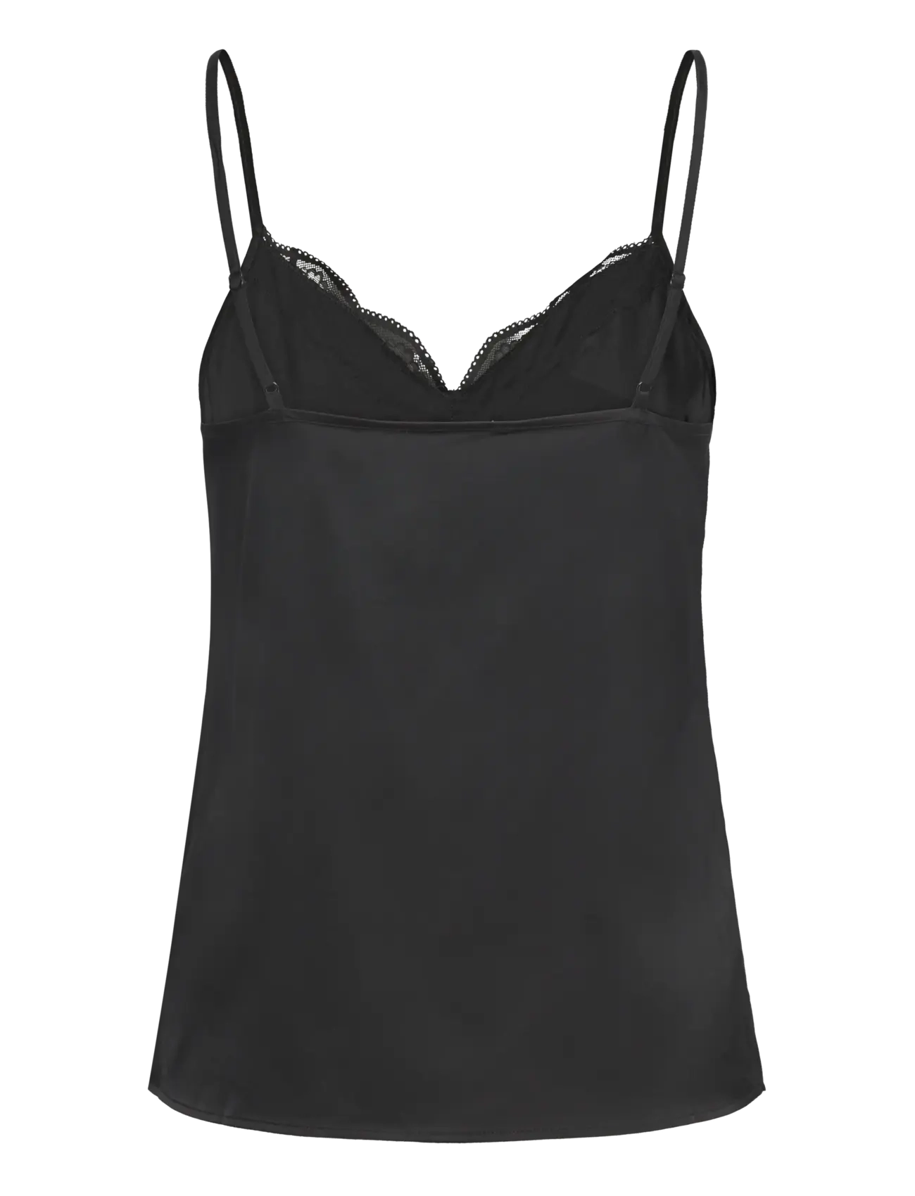 Rosemunde - RHJasmine SL Night Strap Top - sievietēm - black - 1