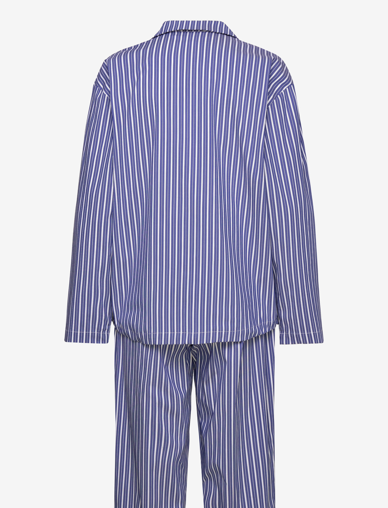 Rosemunde - RHPatty Nightset - pyjamas - blue white stripe print - 1