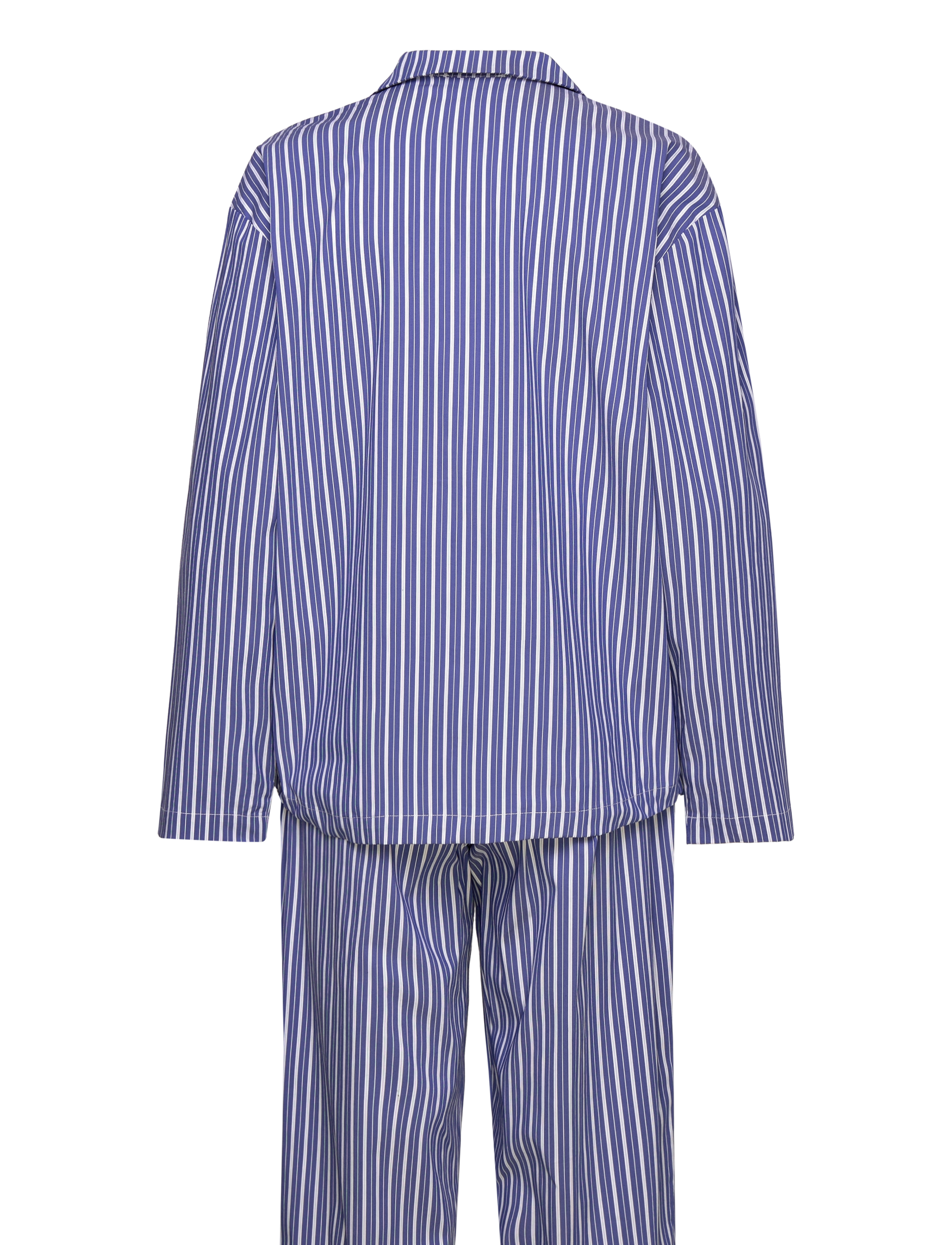 Rosemunde - RHPatty Nightset - sünnipäevakingitused - blue white stripe print - 1