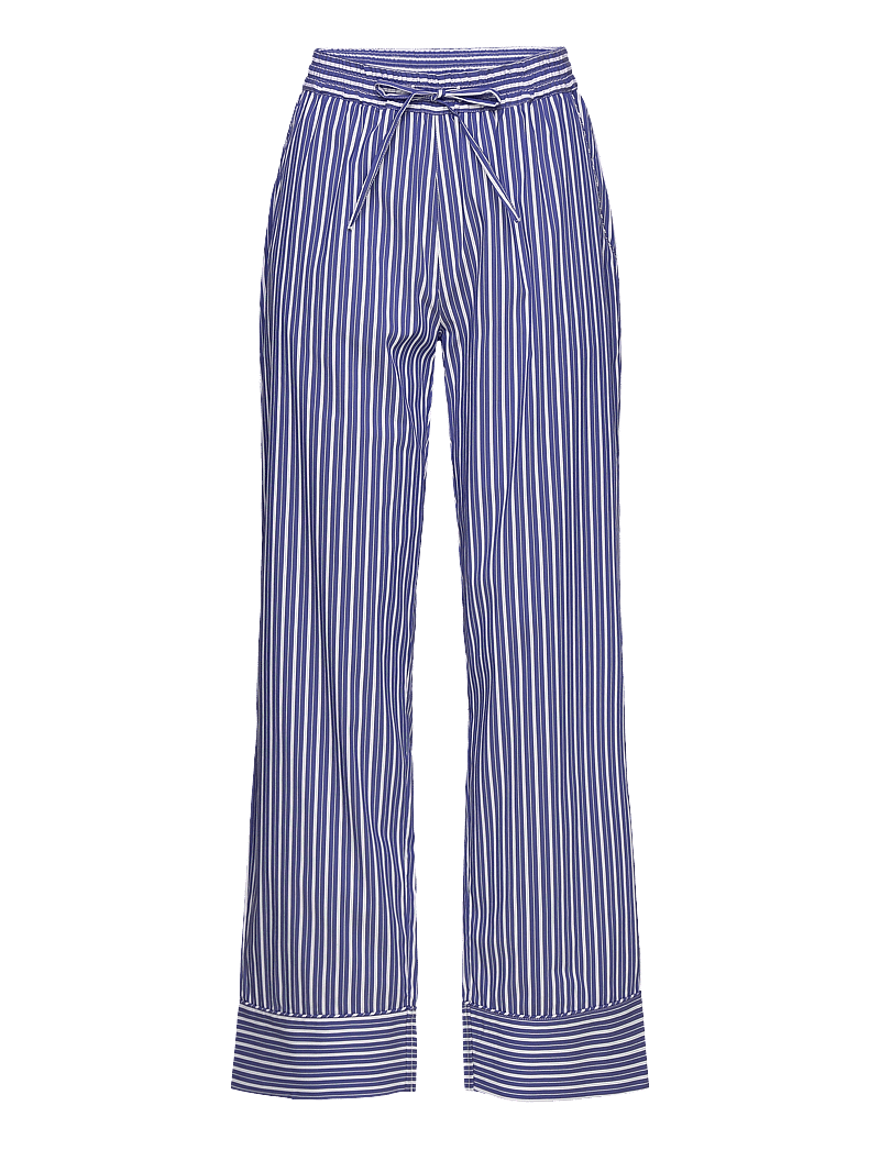Rosemunde - RHPatty Nightset - pyjamas - blue white stripe print - 2