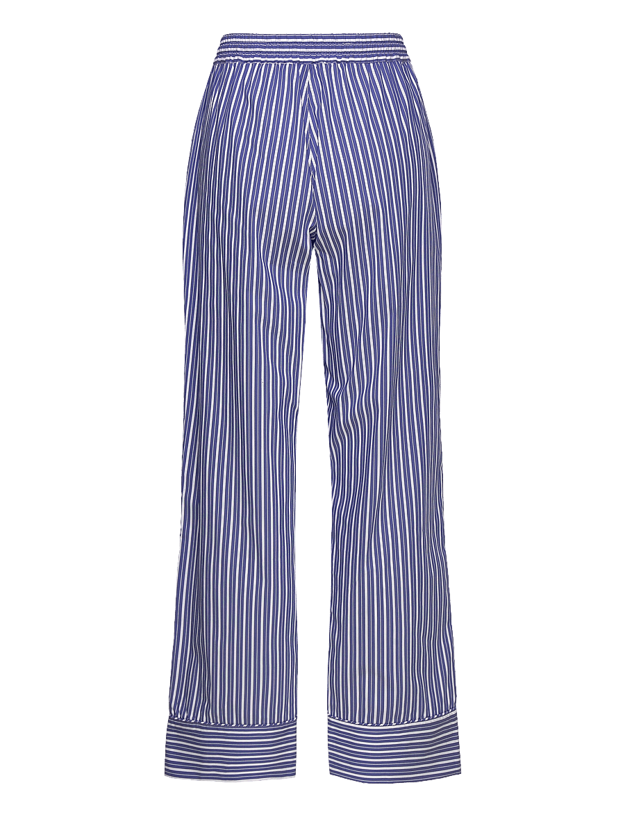 Rosemunde - RHPatty Nightset - blue white stripe print - 3