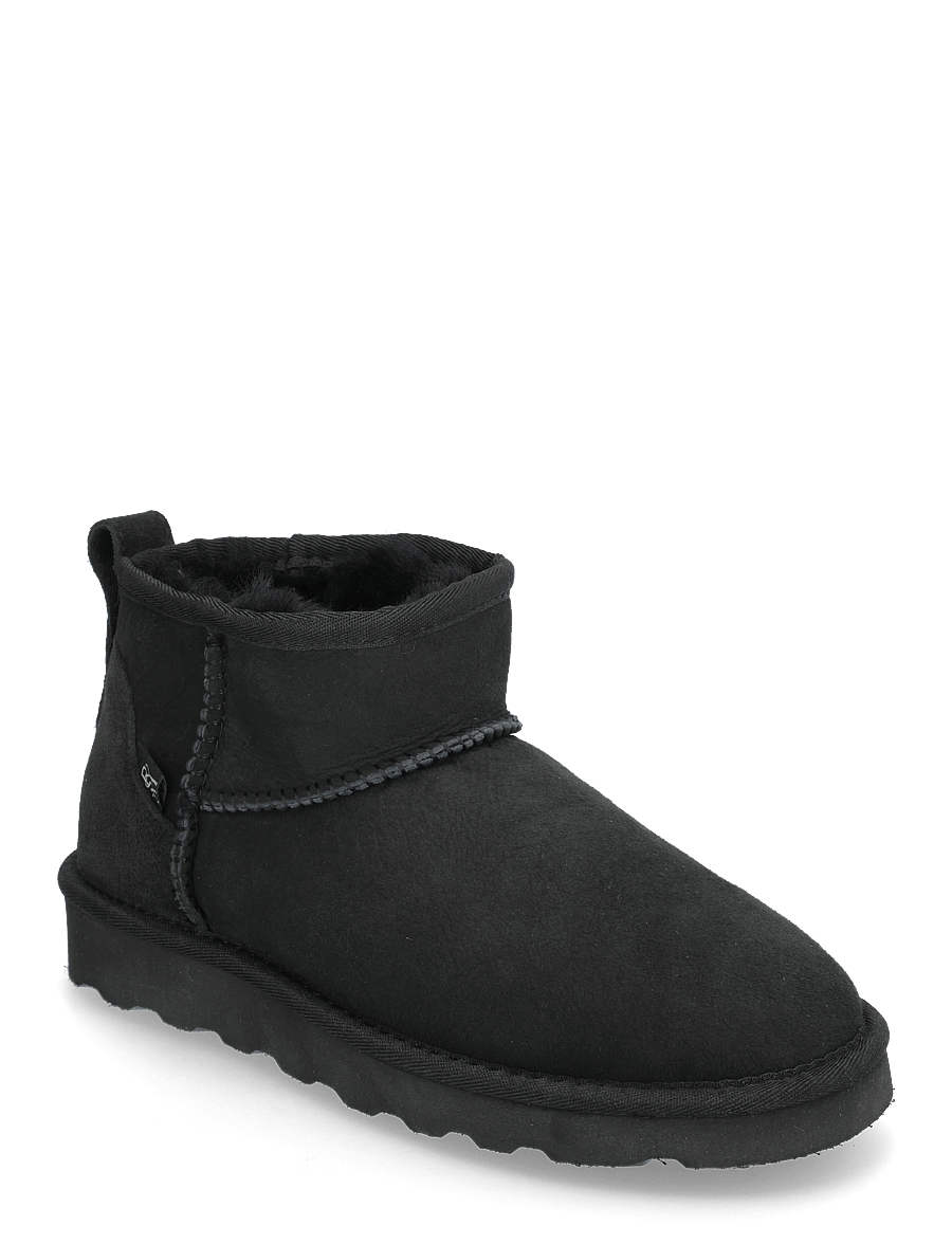 Rosemunde - RHBrisbane Shearling Short Boots - teddy-stiefel - black - 1