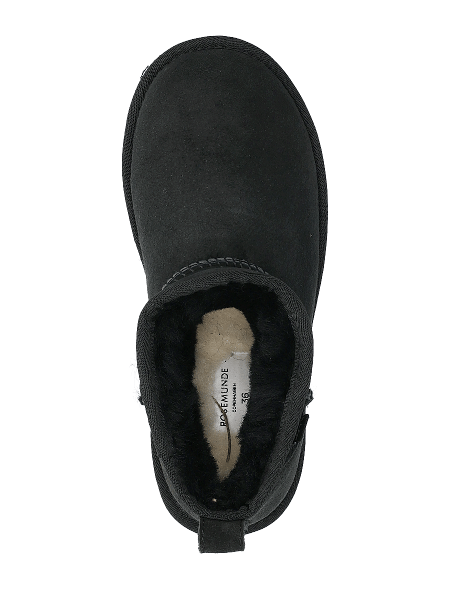 Rosemunde - RHBrisbane Shearling Short Boots - teddy-stiefel - black - 4