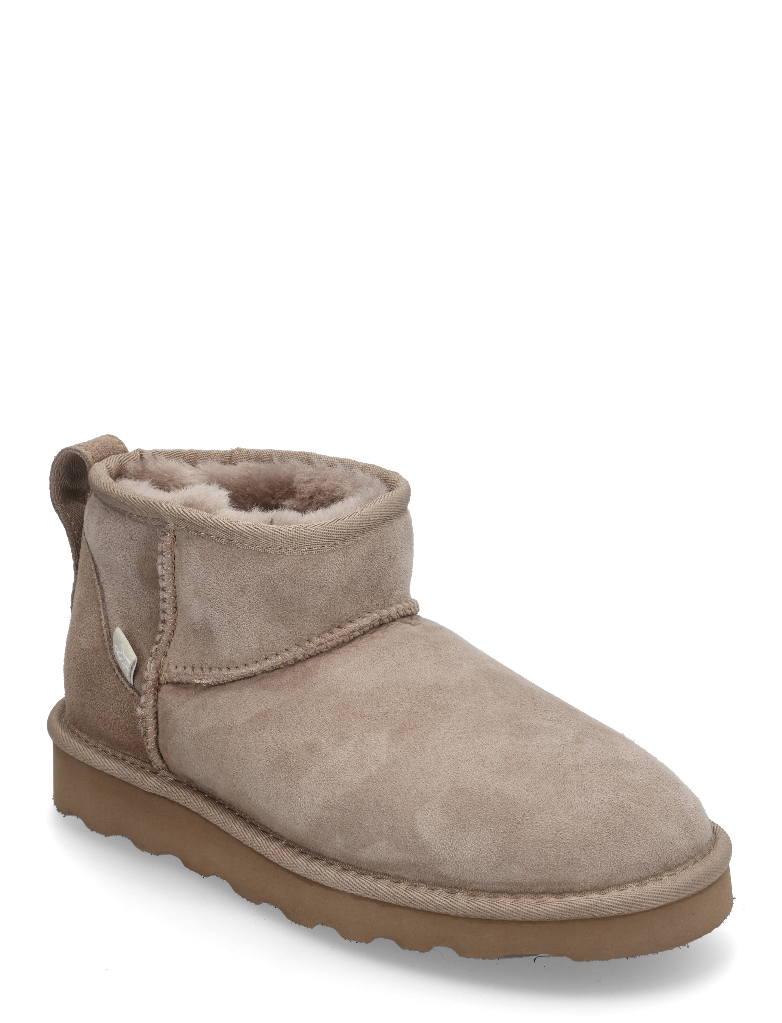 Rosemunde RHBrisbane Shearling Short Boots - Sko - ELK BROWN / beige