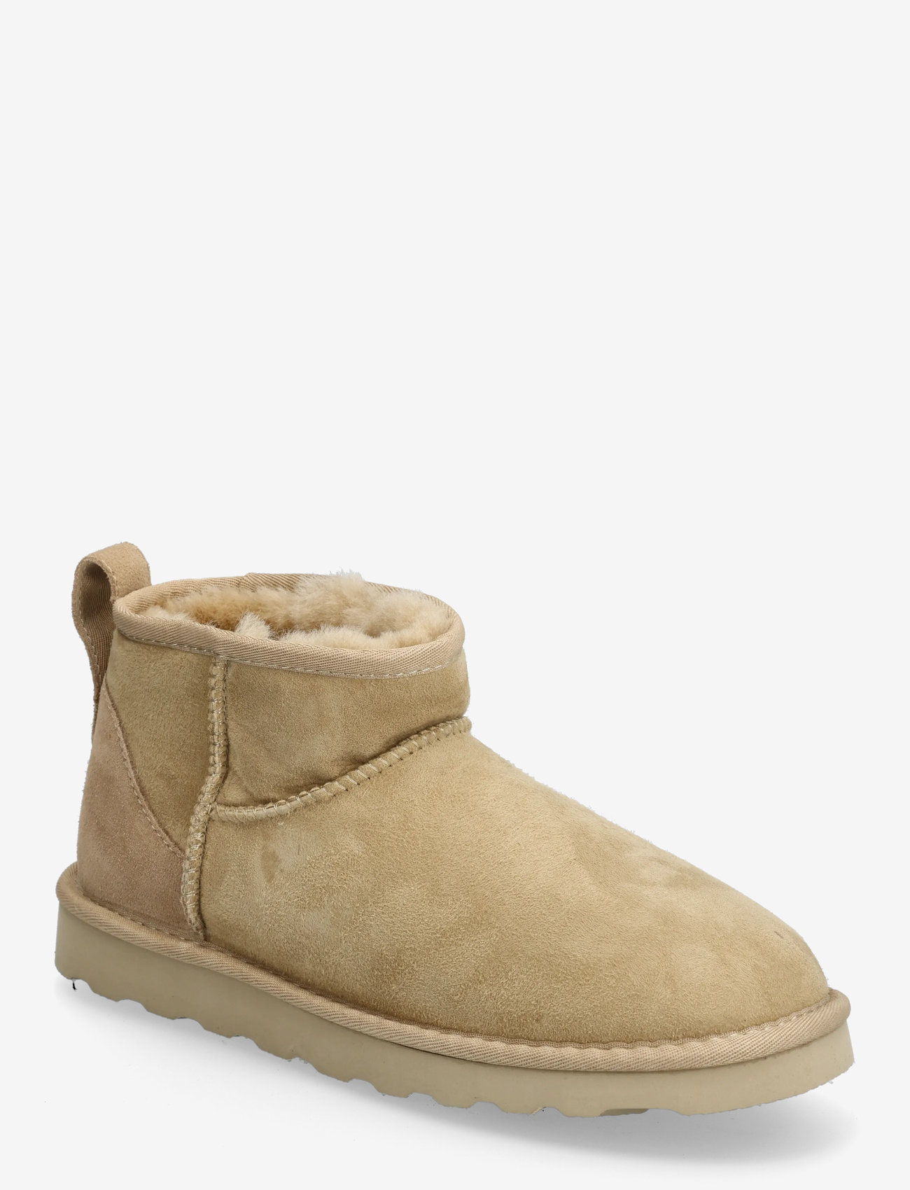 Rosemunde - RHBrisbane Shearling Short Boots - teddy boots - taupe - 0