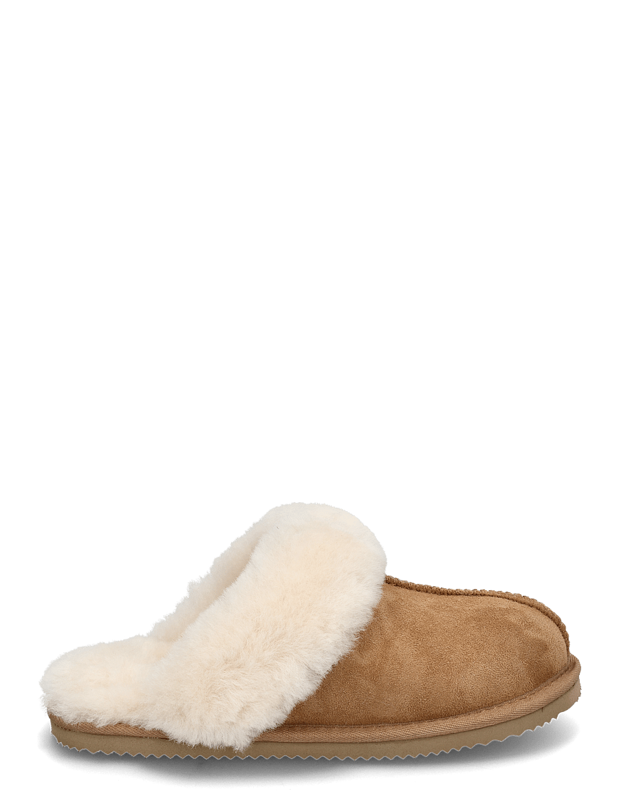 Rosemunde - RHBrisbane Shearling Reversed Slippers - vardagsstil - almond - 1
