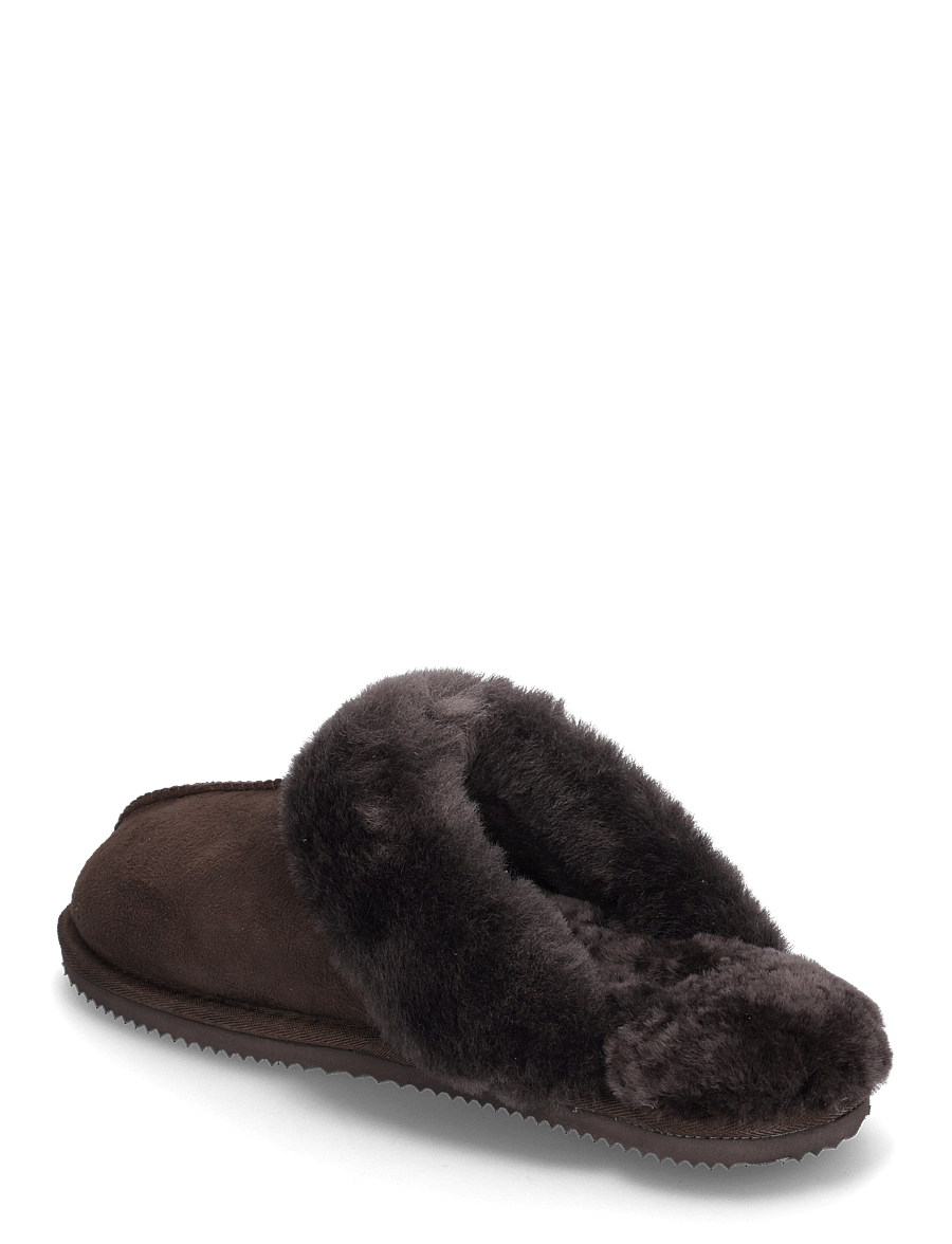 Rosemunde - RHBrisbane Shearling Reversed Slippers - alltags-style - coffee brown - 2