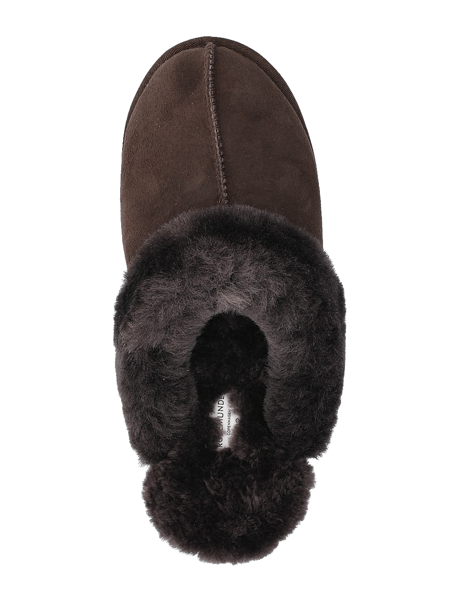 Rosemunde - RHBrisbane Shearling Reversed Slippers - alltags-style - coffee brown - 3