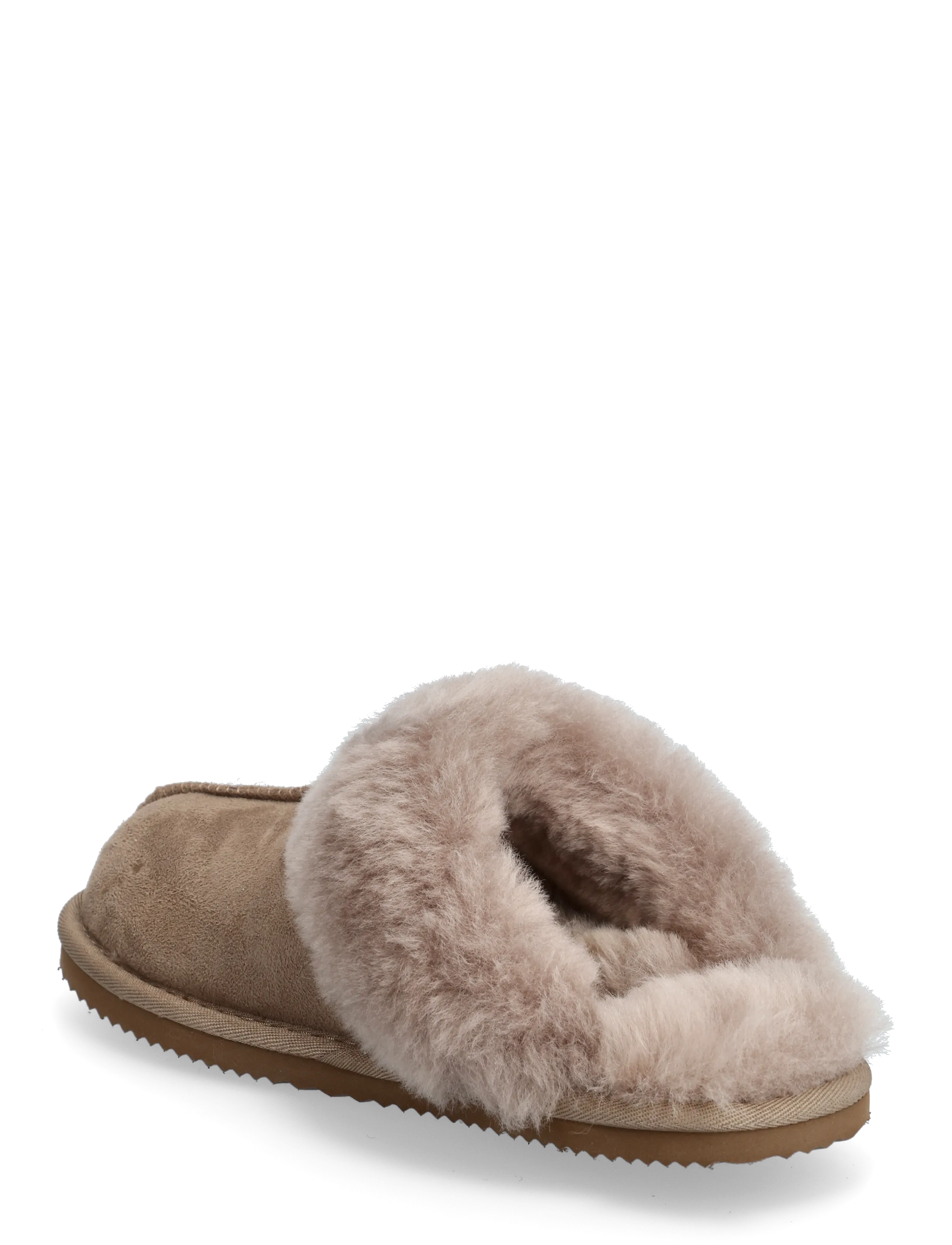 Rosemunde - RHBrisbane Shearling Reversed Slippers - hverdags stil - elk brown - 2