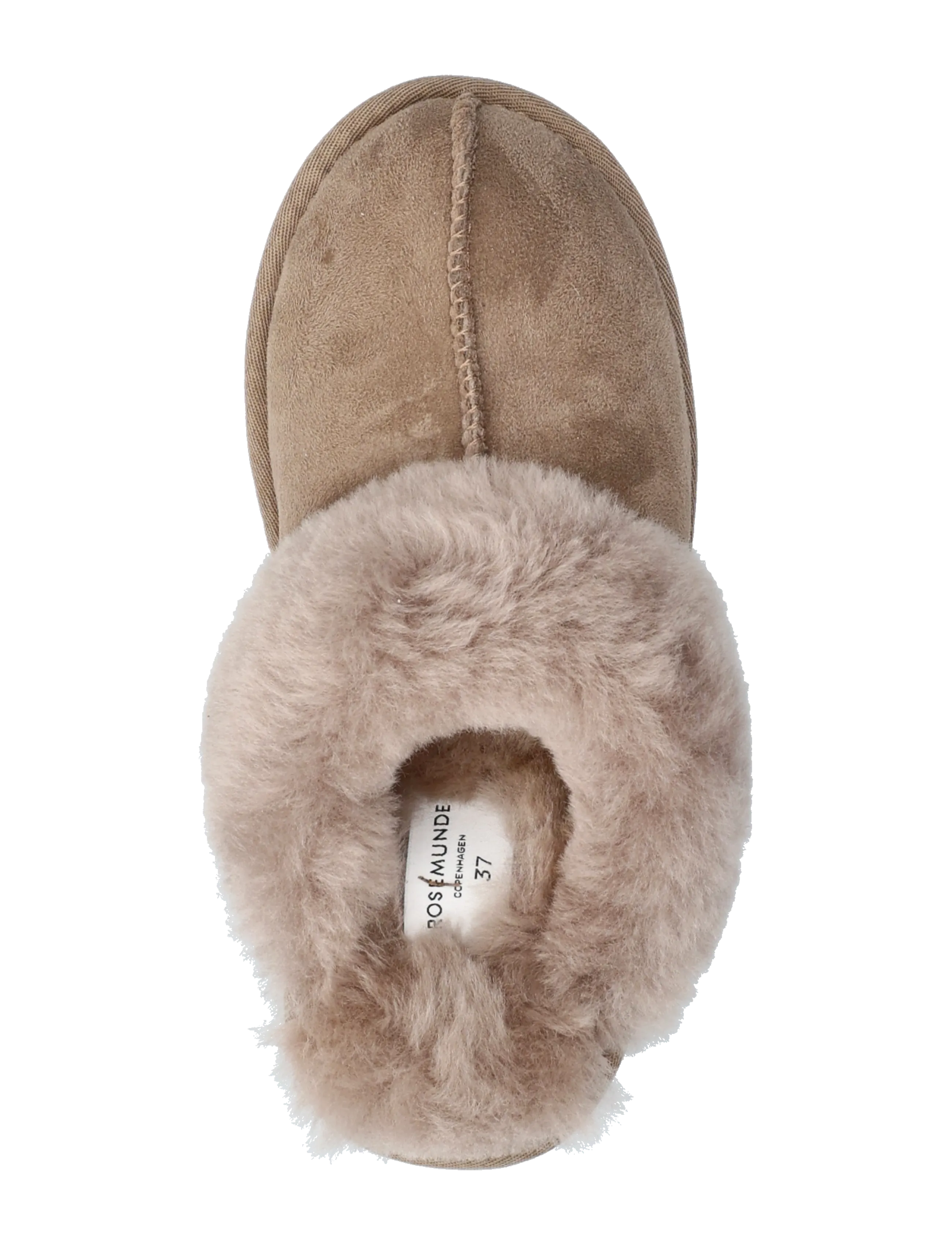 Rosemunde - RHBrisbane Shearling Reversed Slippers - hverdags stil - elk brown - 3