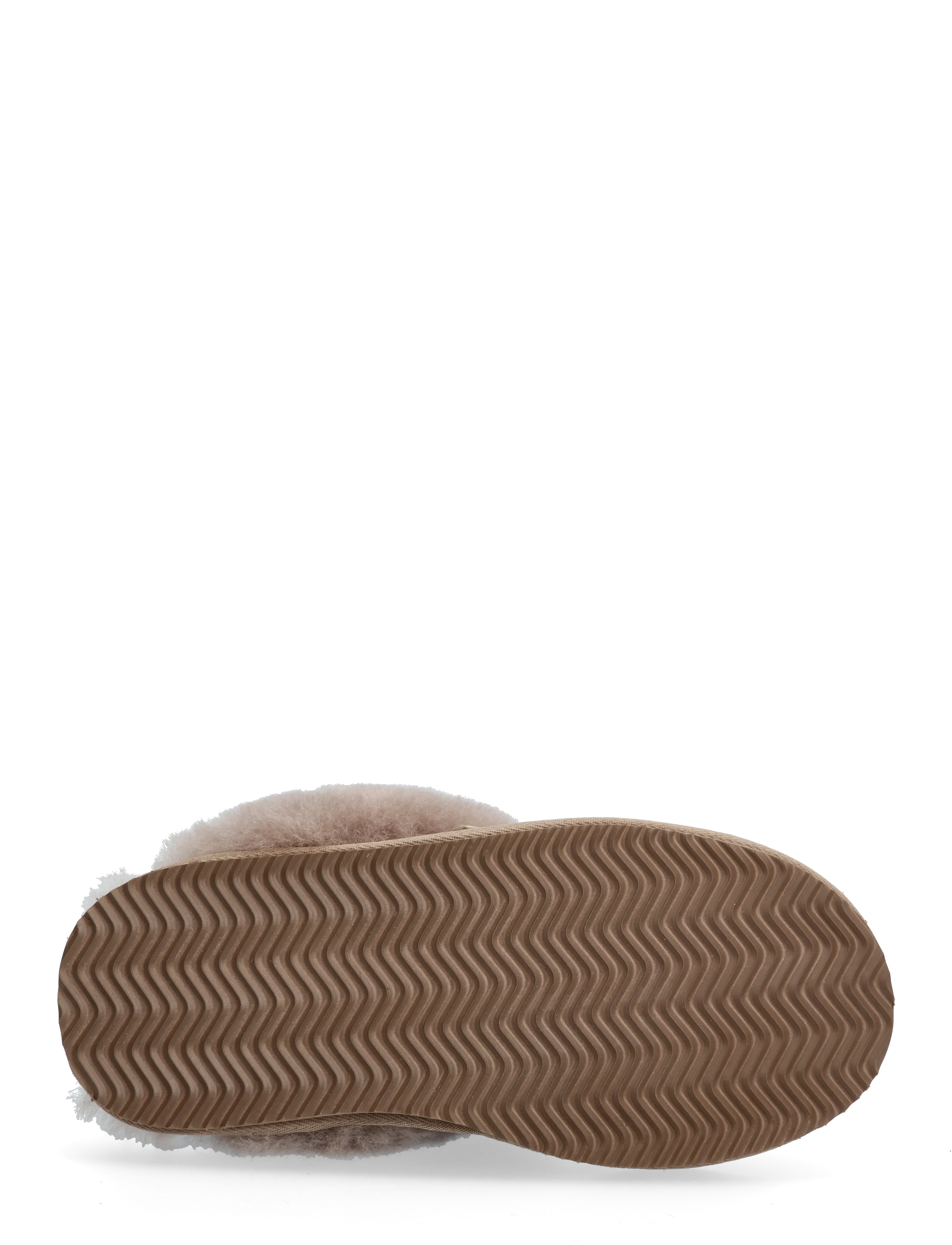 Rosemunde - RHBrisbane Shearling Reversed Slippers - hverdags stil - elk brown - 4