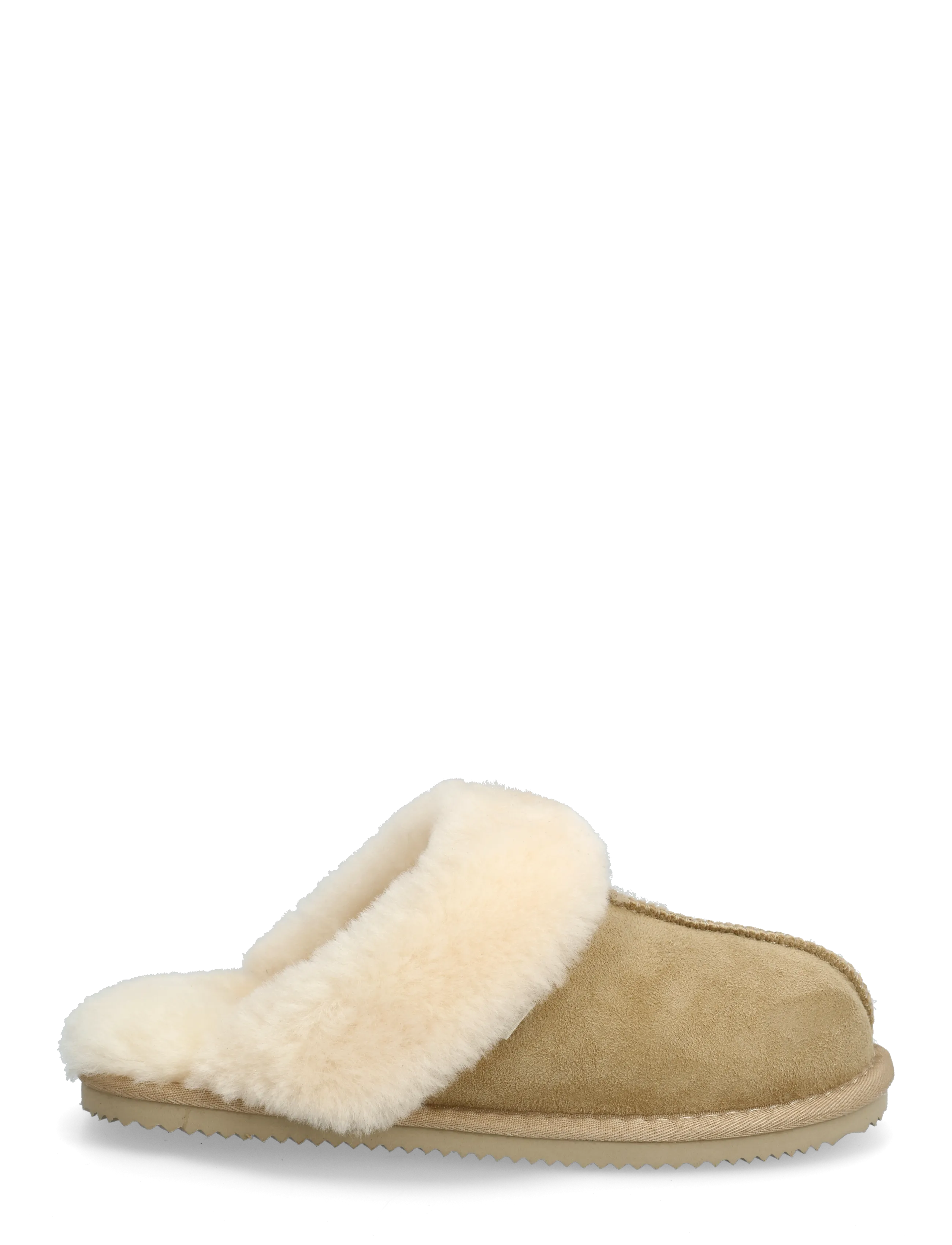Rosemunde - RHBrisbane Shearling Reversed Slippers - everyday style - taupe - 1