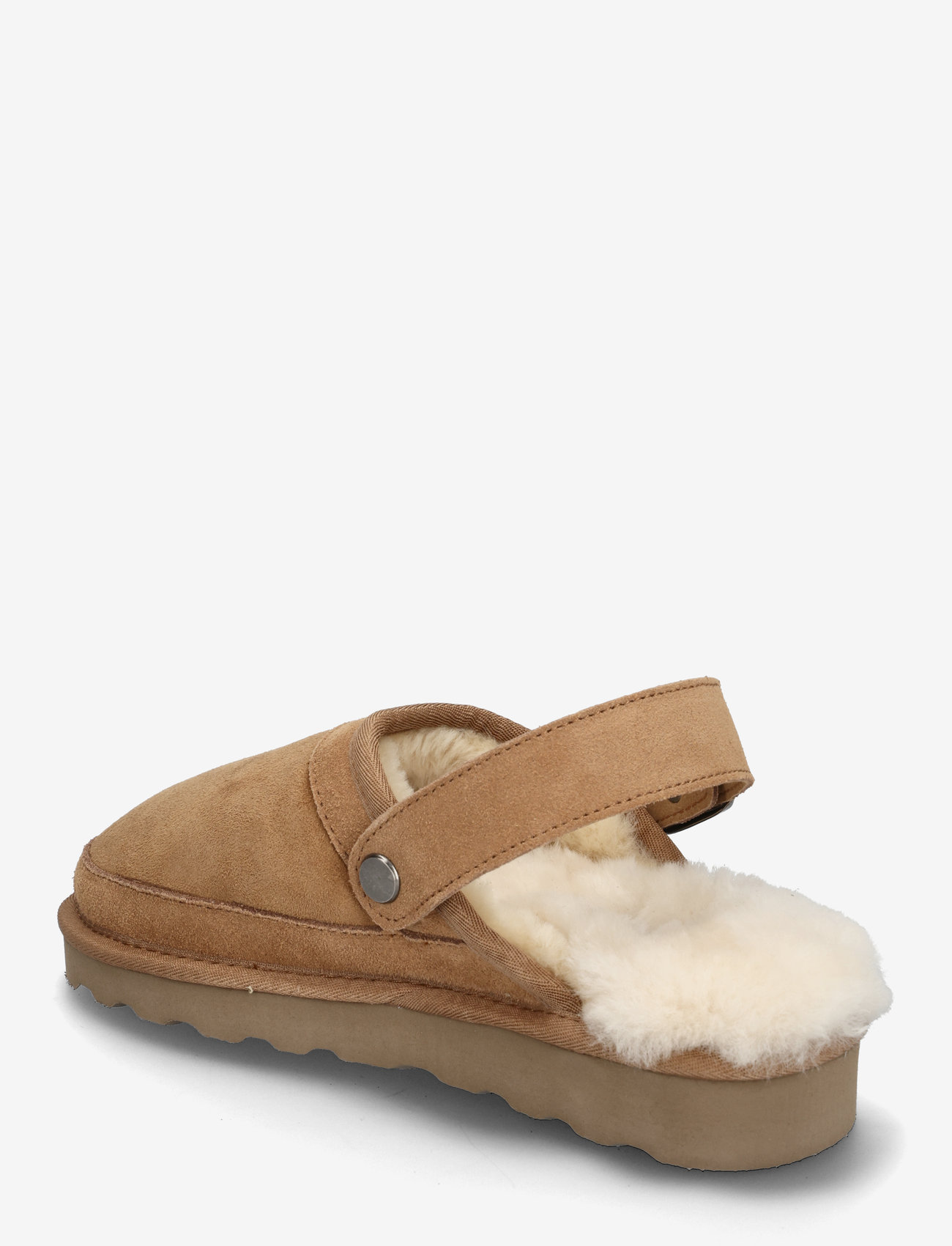 Rosemunde - RHBrisbane Shearling buckle slipper - vardagsstil - almond - 3