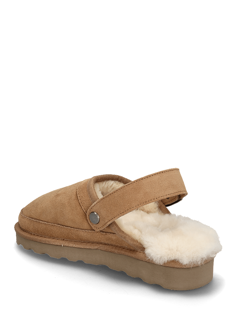 Rosemunde - RHBrisbane Shearling buckle slipper - vardagsstil - almond - 3