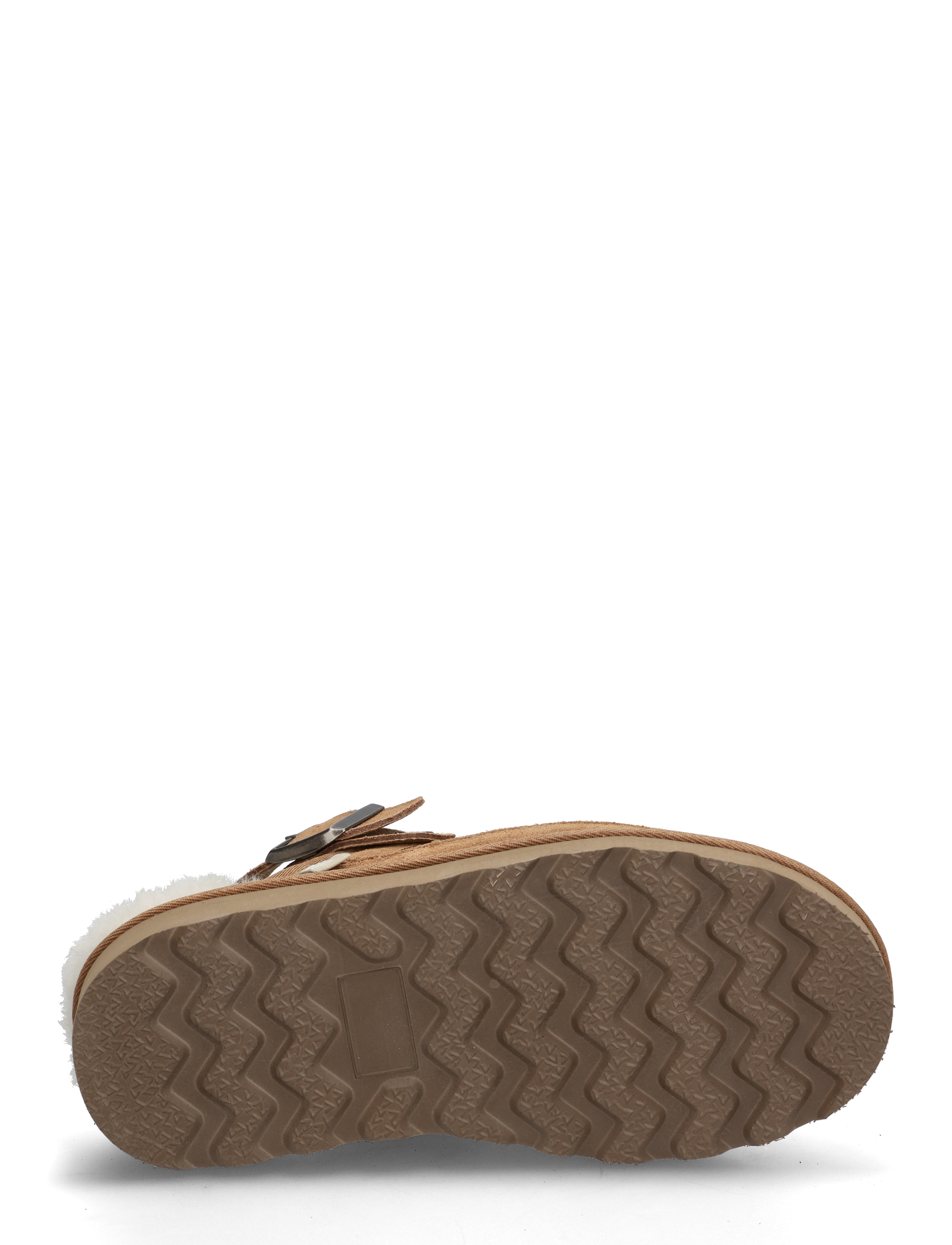 Rosemunde - RHBrisbane Shearling buckle slipper - kvinder - almond - 5