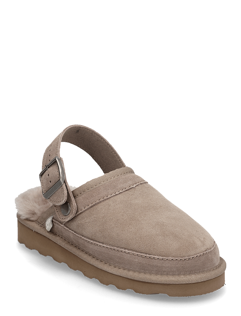 Rosemunde - RHBrisbane Shearling buckle slipper - vardagsstil - elk brown - 1