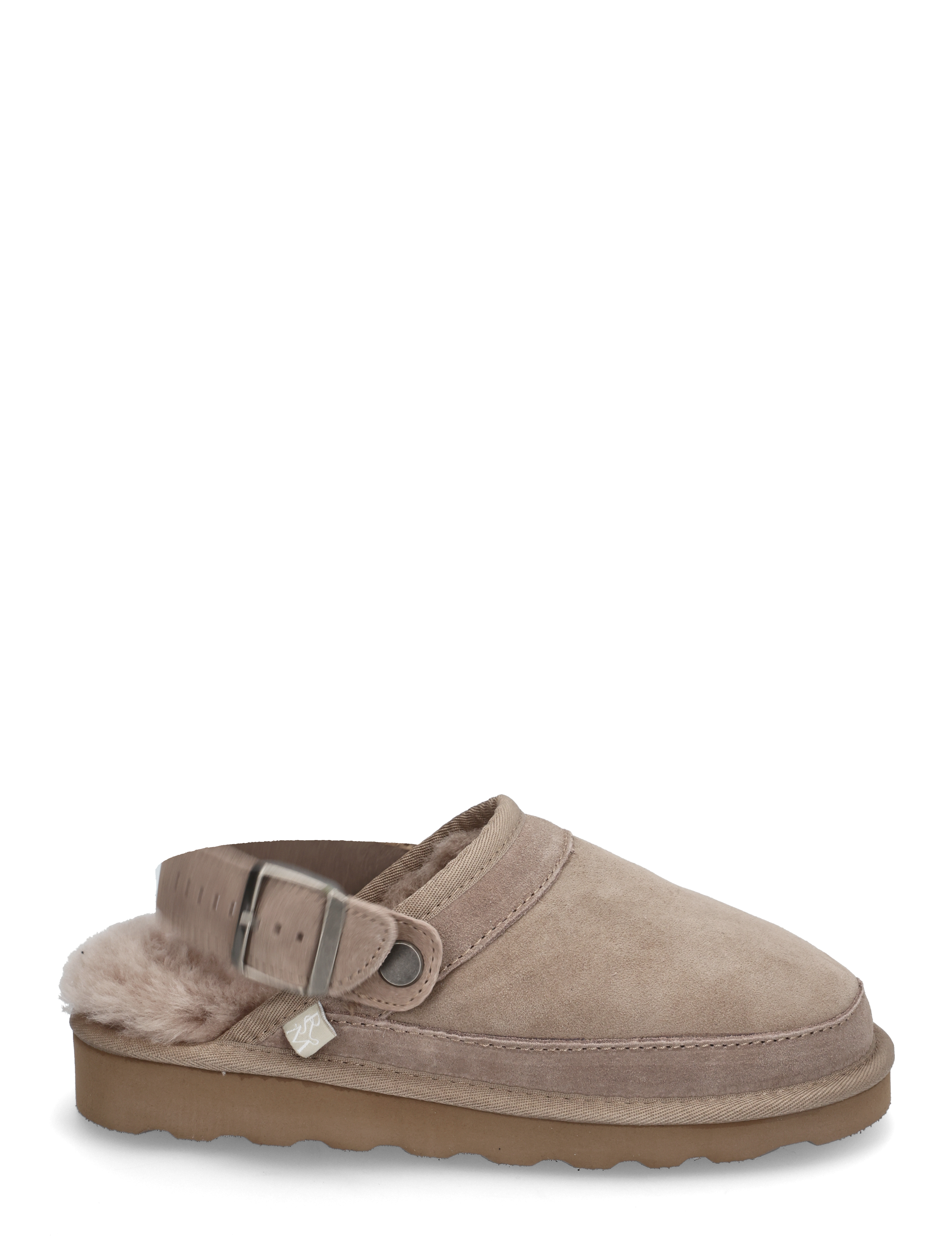 Rosemunde - RHBrisbane Shearling buckle slipper - damen - elk brown - 2