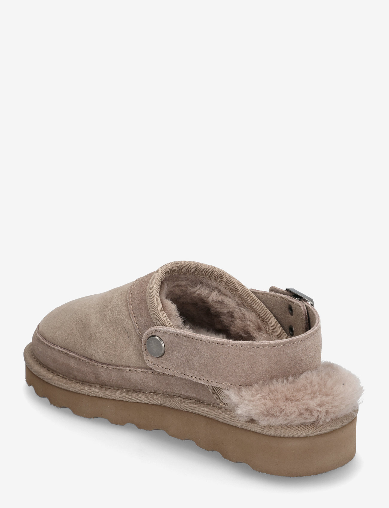 Rosemunde - RHBrisbane Shearling buckle slipper - vardagsstil - elk brown - 3