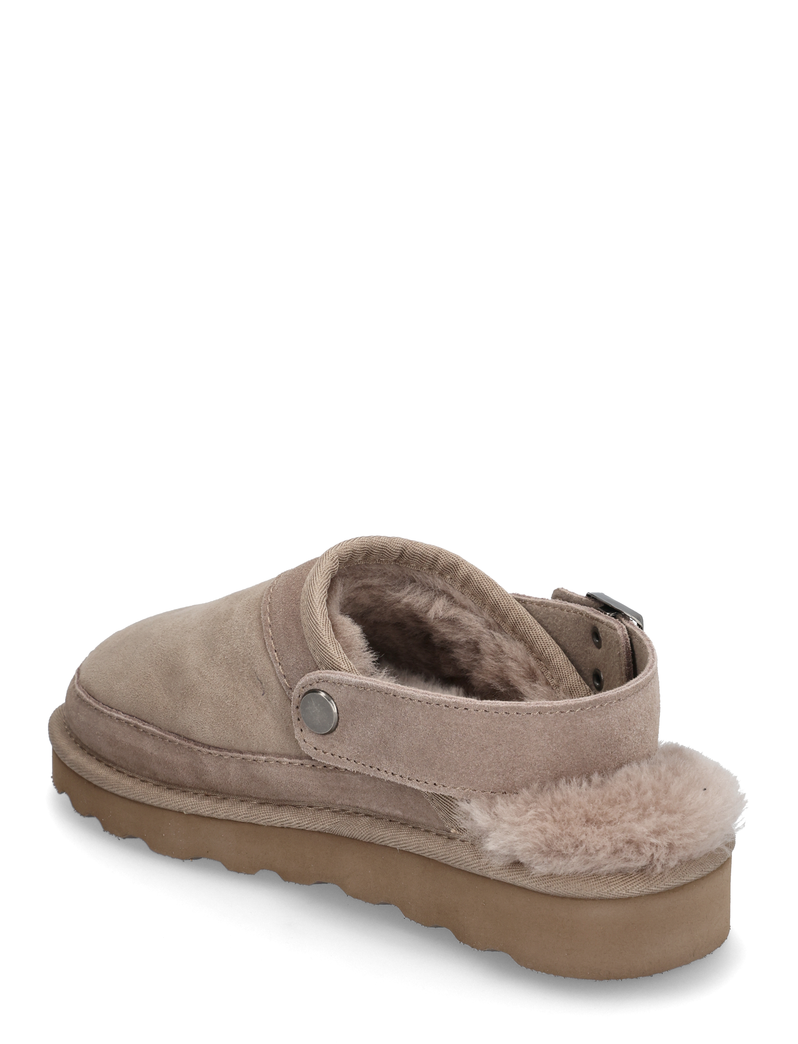 Rosemunde - RHBrisbane Shearling buckle slipper - damen - elk brown - 3