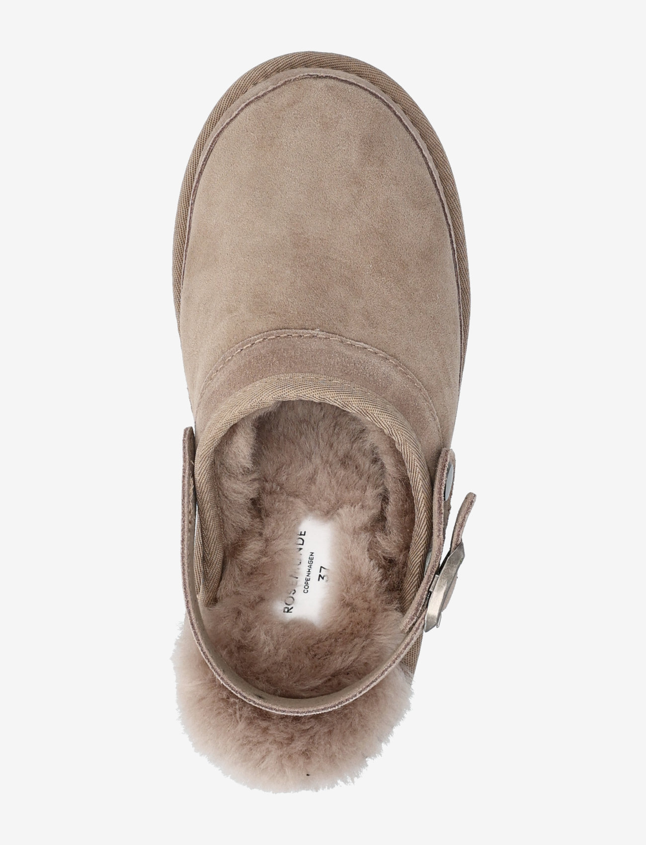 Rosemunde - RHBrisbane Shearling buckle slipper - vardagsstil - elk brown - 4