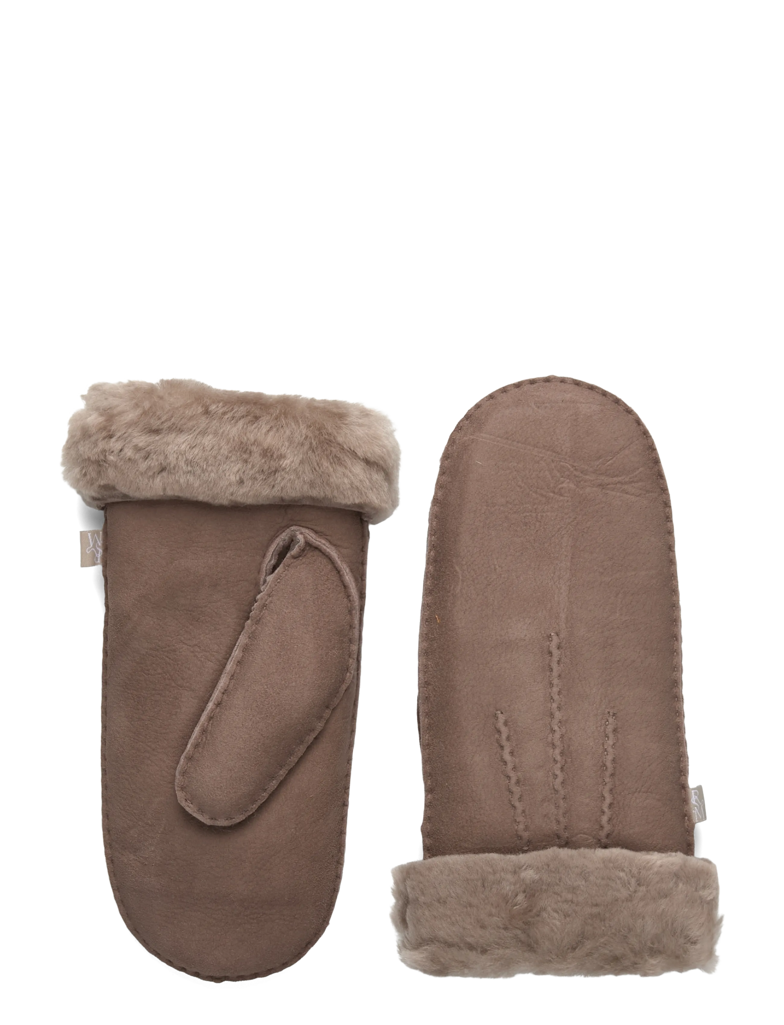 Rosemunde RHSydney Shearling Stitch Mittens - Beliebte Marken - ELK BROWN / beige