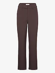 Rosemunde - Trousers - dressbukser - black brown - 0