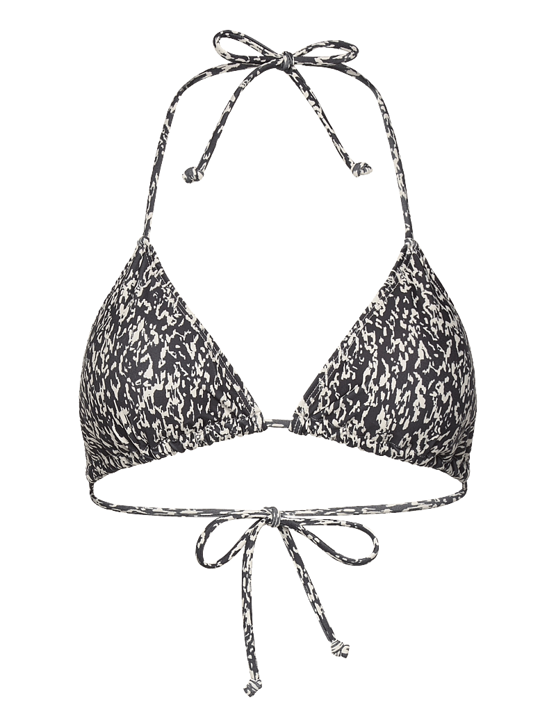 Rosemunde - RWShiitake Triangle Bikini Top - trekantsbikinier - black abstract camo print - 0