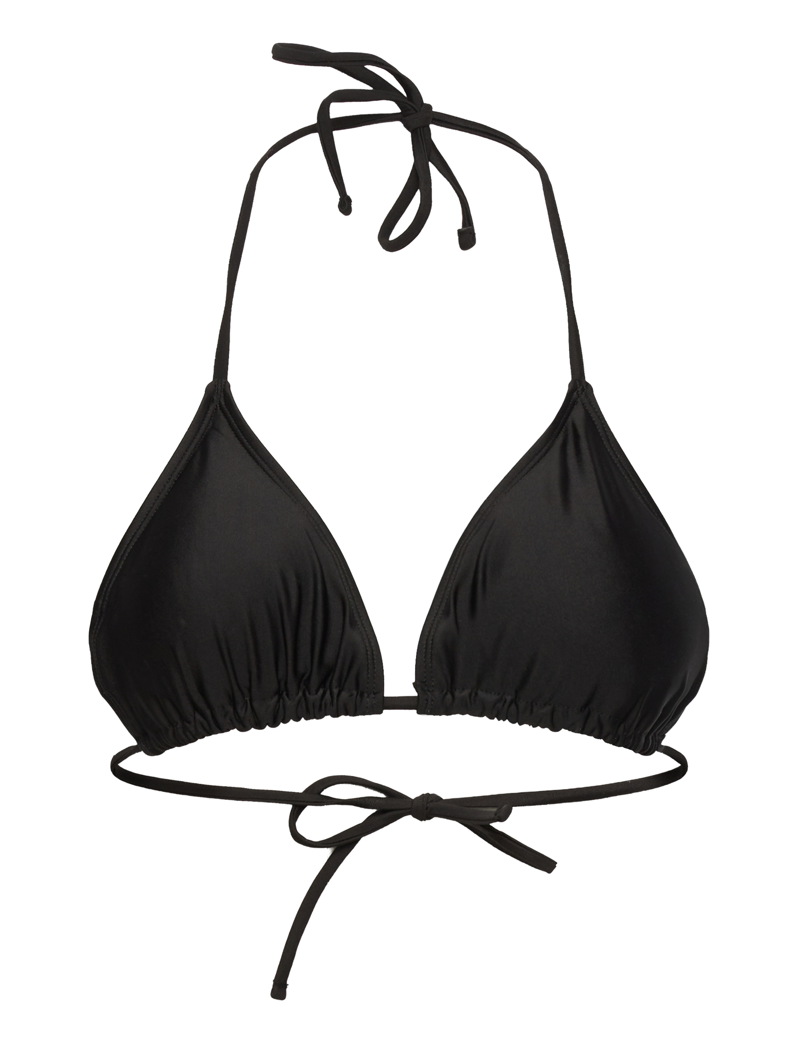 ROSEMUNDE Rwshiitake Triangle Bikini Oberteil Schwarz - L - Damen