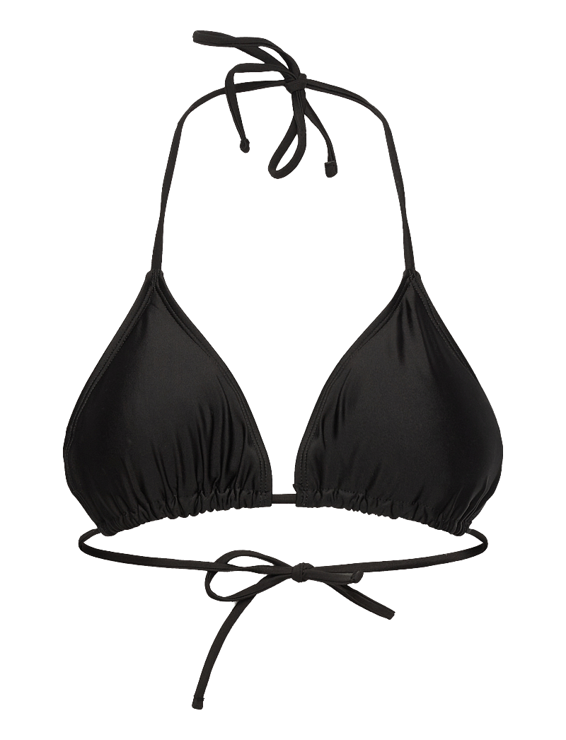 Rosemunde - Triangle bikini top - bikinien kolmioyläosat - black - 0