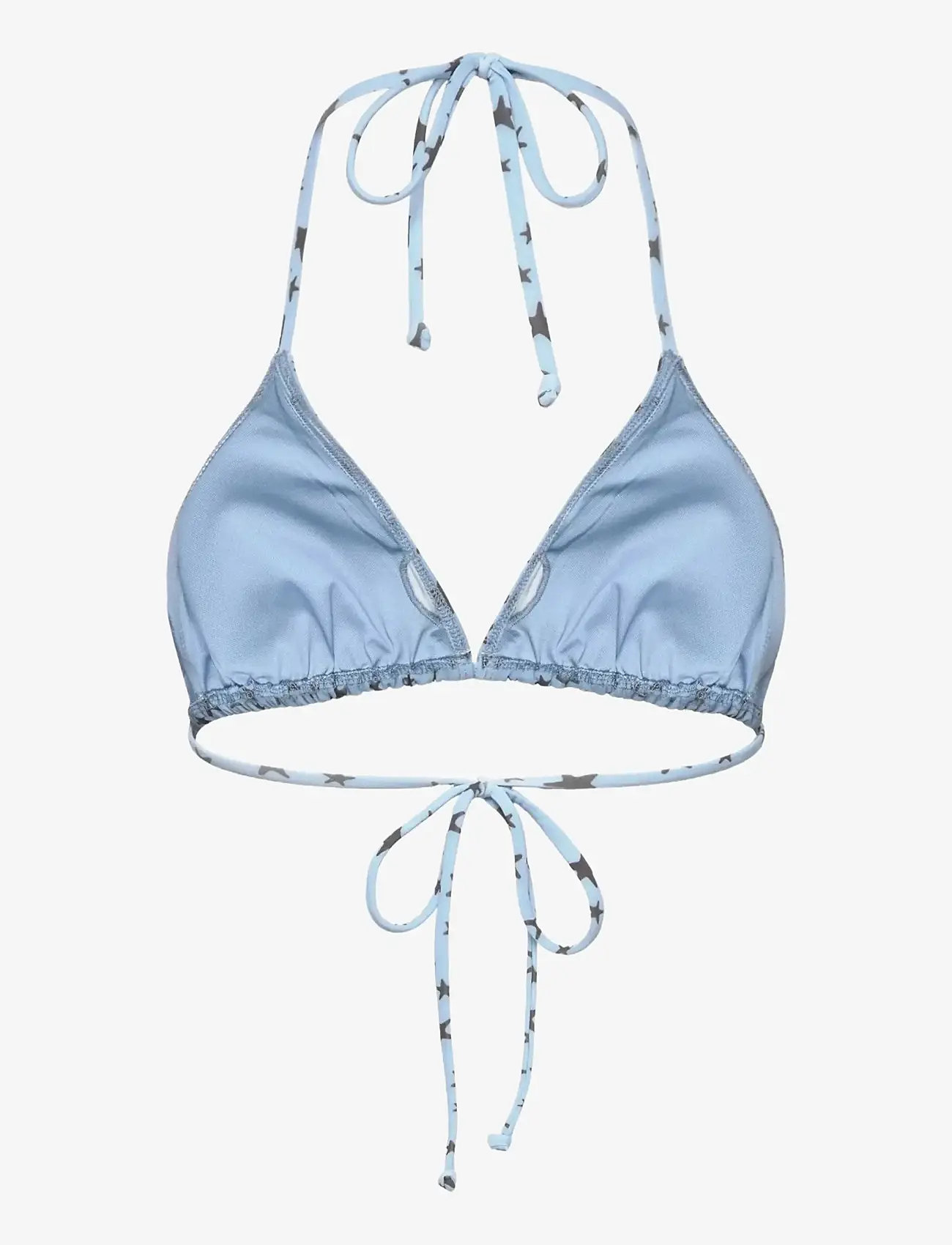 Rosemunde - RWShiitake Triangle Bikini Top - trekantsbikinier - blue star - 1