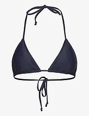 Rosemunde - Triangle bikini top - trikampio formos bikinio liemenėlės - dark blue - 0