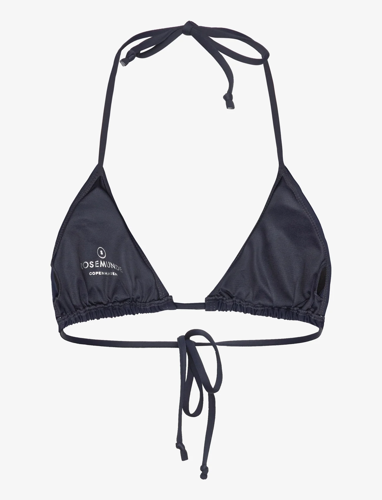 Rosemunde - Triangle bikini top - trīsstūra bikini augšiņa - dark blue - 1