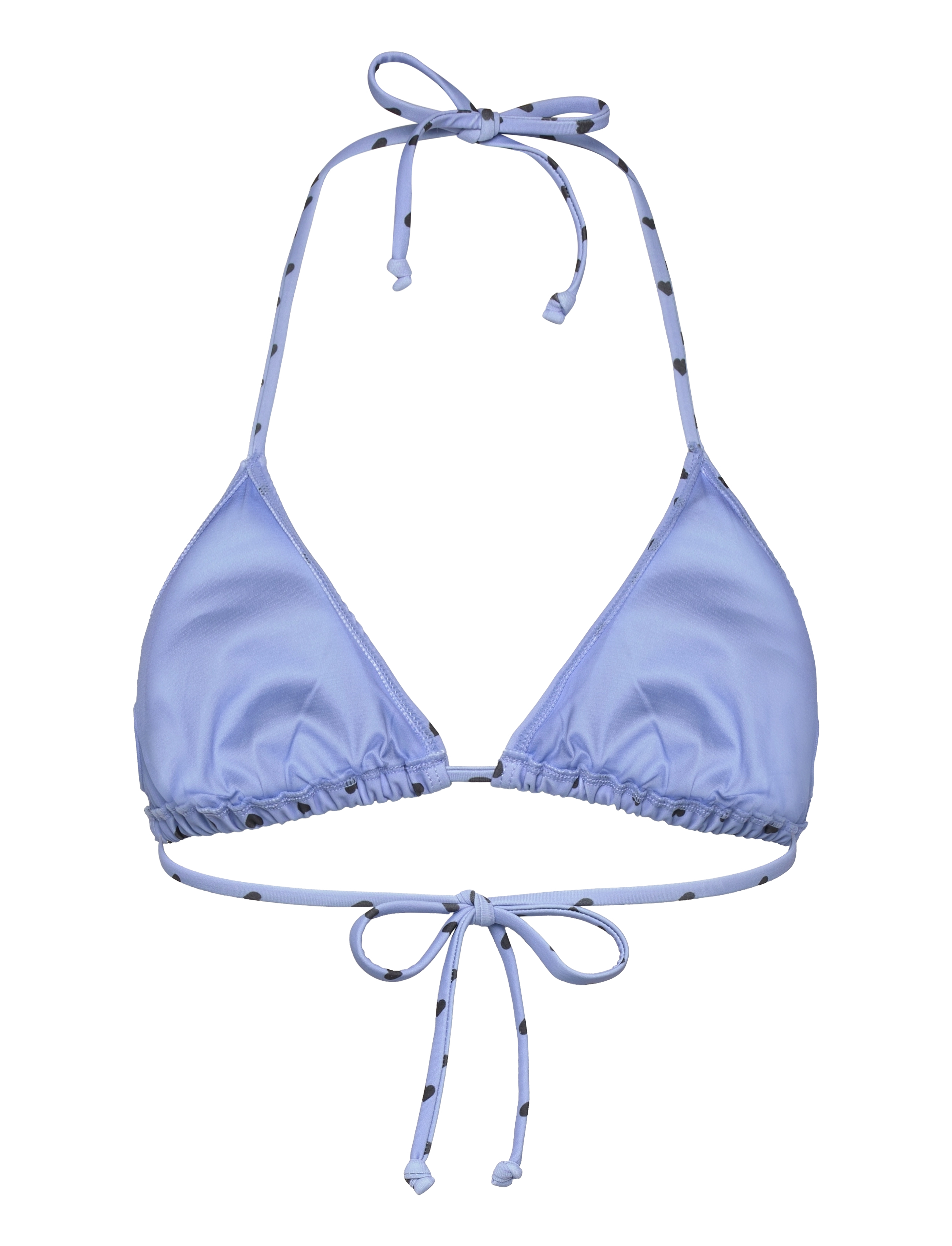 Rosemunde - RWShiitake Triangle Bikini Top - dreieck-bikini-oberteile - heart dots white - 1